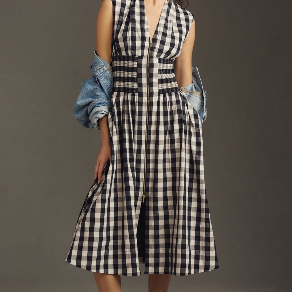 Anthropology Tommie Cap Sleeve shirt dress.